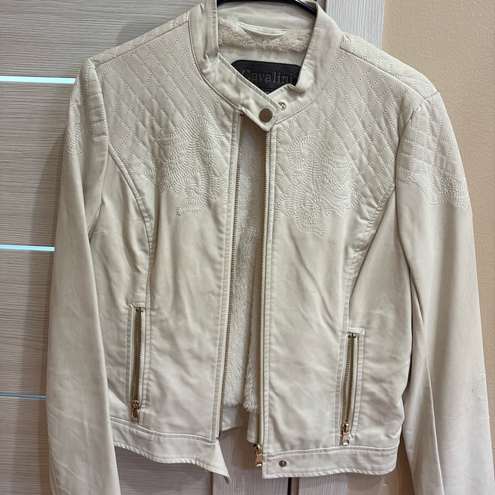 Faux Leather Motorcycle Jacket